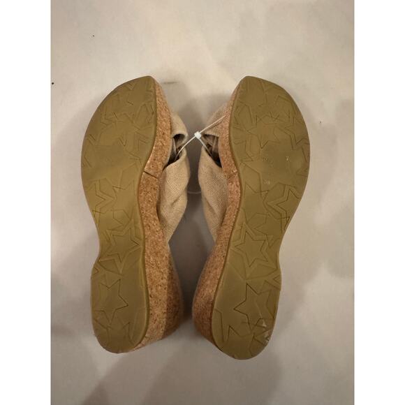 Jimmy Choo Avenue Ballet Pink Wedge Sandal - Size 8 - Picture 10 of 11